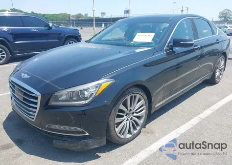 2015 Hyundai Genesis 5.0 from USA, damaged, VIN KMHGN4JF4FU103946